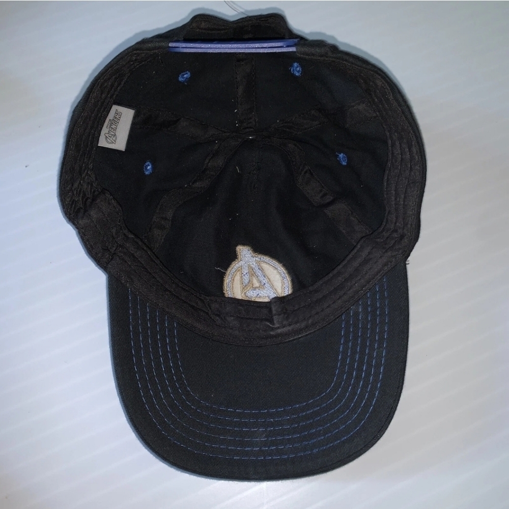 Black Avengers Adjustable Snapback Hat/ Baseball Cap - Picture 2 of 7